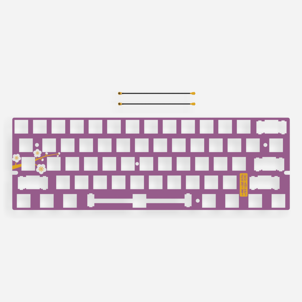 M60 Mechanical Keyboard Plate