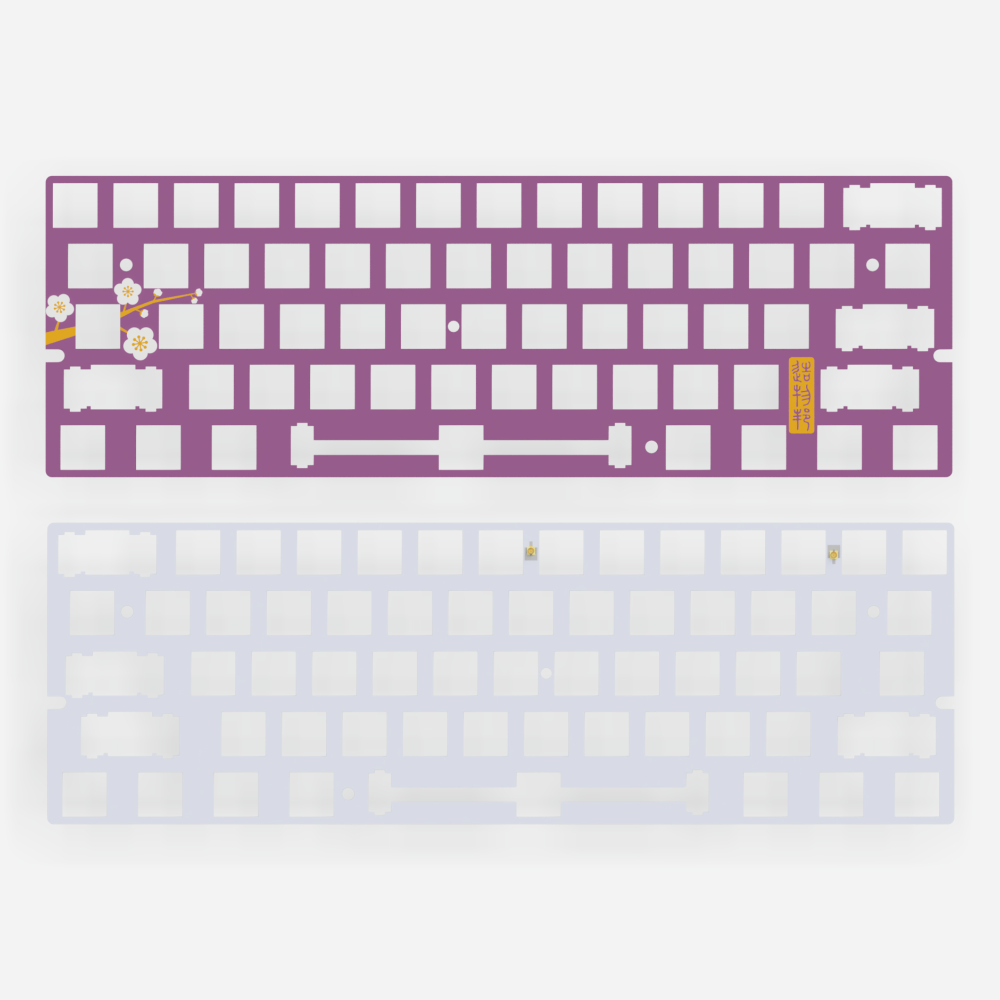 M60 Mechanical Keyboard Plate