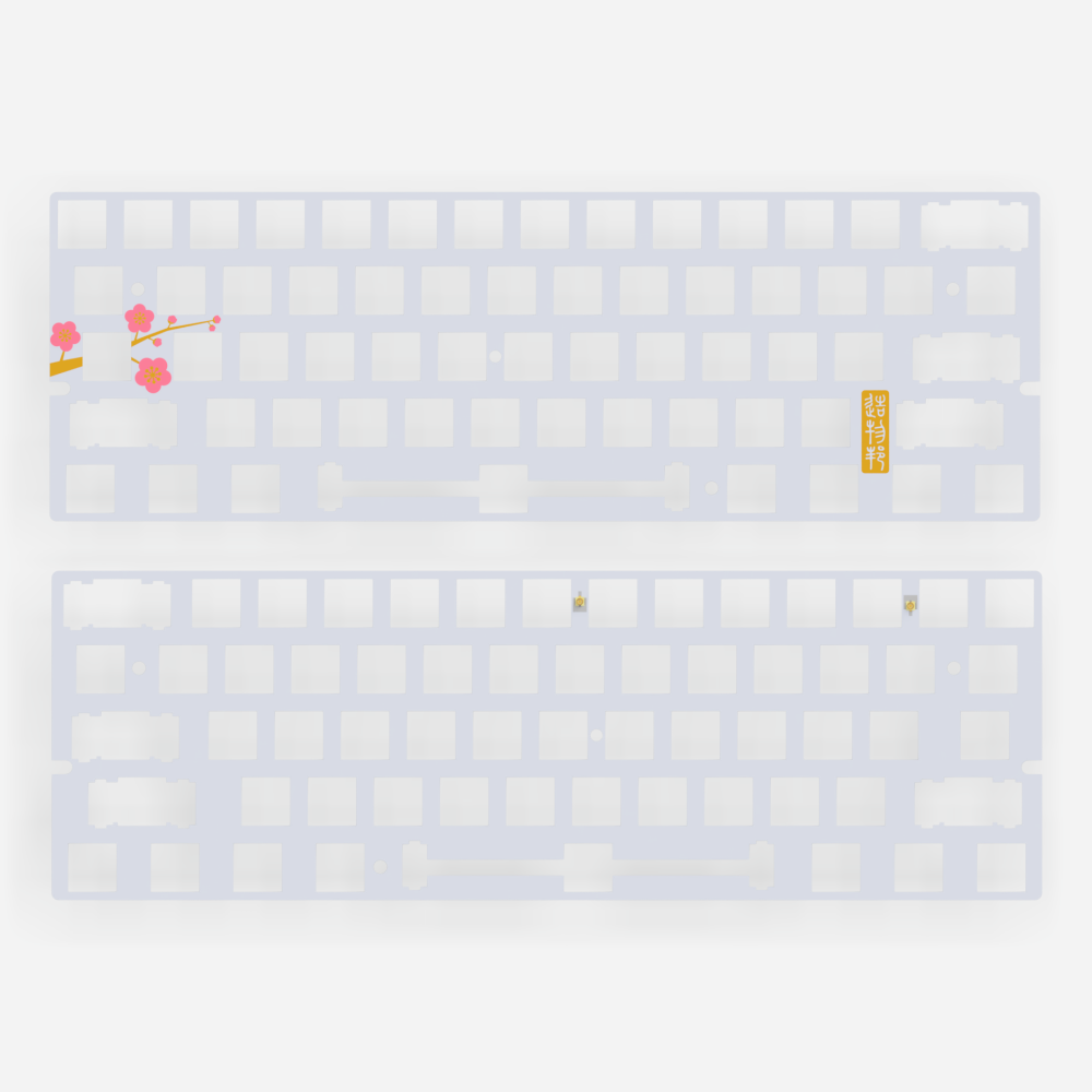 M60 Mechanical Keyboard Plate