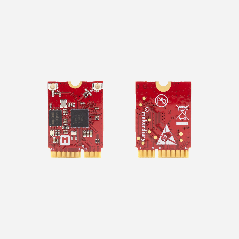 nRF52840 M.2 Module w/ PCB Antennas