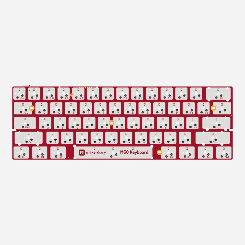 M60 Mechanical Keyboard PCBA