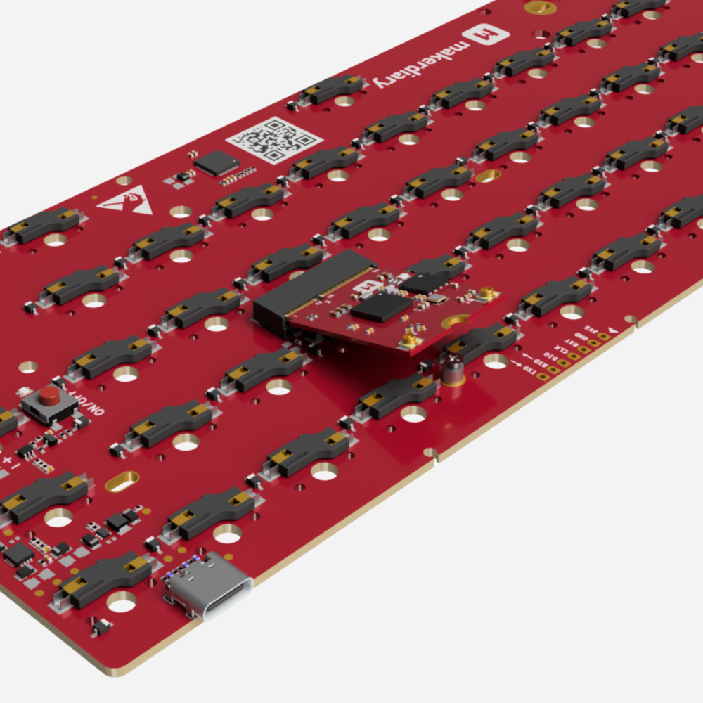 M60 Mechanical Keyboard PCBA – makerdiary
